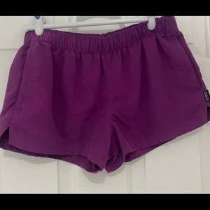 Purple Patagonia shorts